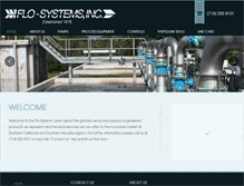 Tablet Screenshot of flo-systems.net